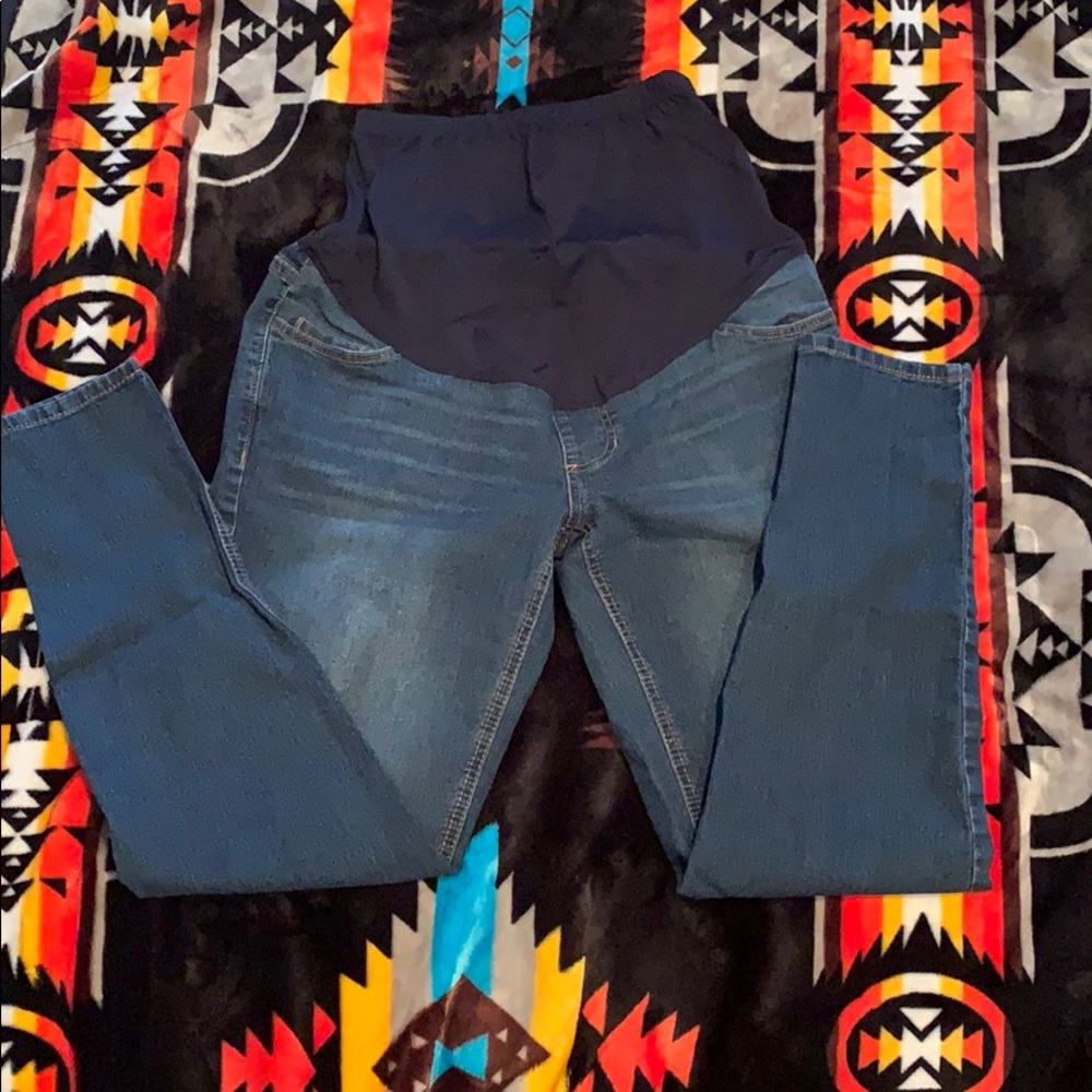 Comfortable high rise jeans